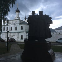 Photo taken at Памятник Петру и Февронии by Egor K. on 8/4/2018