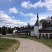 Photo taken at Валдайский Иверский Святоозерский мужской монастырь by Egor K. on 5/3/2015