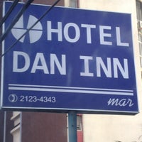 Photo taken at Hotel Dan Inn by Isabel S. on 3/29/2013