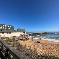 Photo taken at Flagler Beach by Charles W. on 2/9/2023