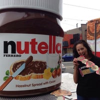 Photo taken at Nutella Sampling Truck by Jeanine W. on 9/21/2014