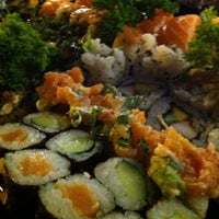 Photo taken at Flying Sushi by Marta G. on 10/21/2012