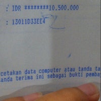 Photo taken at Bank Negara Indonesia (BNI) by Chika Y. on 1/22/2013