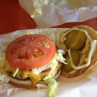 Photo taken at George&amp;#39;s Giant Hamburgers by Jessica L. on 10/17/2012