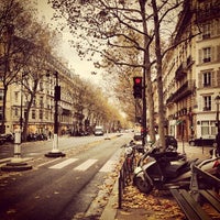 Photo taken at Boulevard Henri IV by Clara P. on 12/1/2013