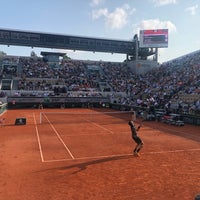 Photo taken at Court Suzanne Lenglen by Suvodeep D. on 6/3/2019
