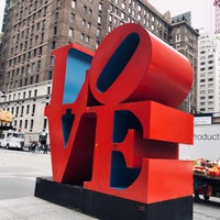 Photo taken at LOVE Sculpture by Robert Indiana by Irene K. on 4/29/2019