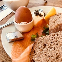 Photo taken at Le Pain Quotidien by Irene K. on 4/29/2019