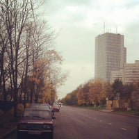 Photo taken at Общежитие РГУФКСМиТ by Artur P. on 10/14/2012