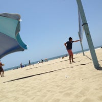 Photo taken at Venice Beach Volleyball Courts by Gabrielle M. on 5/26/2013