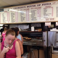Photo taken at Georgios House of Pizza by Barbara O. on 7/25/2014