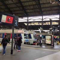 Photo taken at Paris Saint-Lazare Railway Station by Antonio F. on 5/13/2013