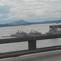 Photo taken at Complexo Naval do Mocanguê by Maria R. on 1/4/2023