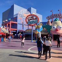 Photo taken at The Simpsons Ride by R B. on 11/5/2022