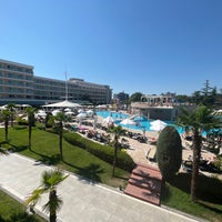 Photo taken at Evrika Beach Club Hotel by Ferenc S. on 8/12/2023