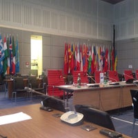 Photo taken at Hofburg OSCE by Olivia V. on 9/20/2016