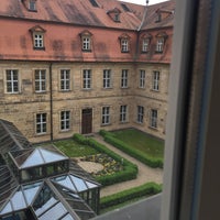 Photo taken at Welcome Hotel Residenzschloss Bamberg by Korkwan J. on 5/23/2016