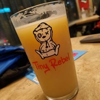 Photo taken at Tiny Rebel by Plwm B. on 9/5/2022