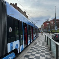 Photo taken at Újezd (tram) by ミズ ヒ. on 12/29/2022