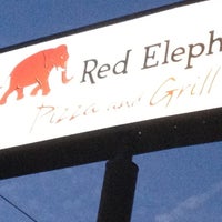 Photo taken at Red Elephant Pizza and Grille by Lory V. on 10/15/2012