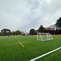 Photo taken at 代々木公園サッカー場 by Nabe T. on 12/17/2022