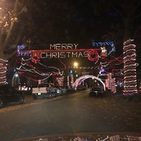 Photo taken at Candy Cane Lane by Angie M. on 12/1/2017