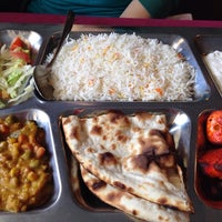 Photo taken at Gandhi Indian Restaurant by Lorie L. on 3/28/2014