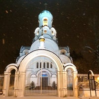 Photo taken at Храм  Рождества Христова, г. Фрязино by Michael S. on 1/16/2014