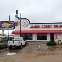 Photo taken at James Coney Island by Dat L. on 1/5/2013