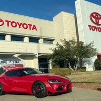 Photo taken at Lone Star Toyota of Lewisville by Josh Z. on 1/7/2022