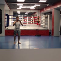 Photo taken at New Boxing Studio by Gusarov A. on 8/12/2014