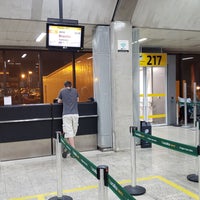 Photo taken at Gate 217 by Guilherme C. on 12/14/2019
