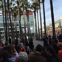 Photo taken at Willie Mays Plaza by Carmen on 2/12/2016
