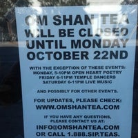 Photo taken at Om Shan Tea by Kristen W. on 10/17/2012