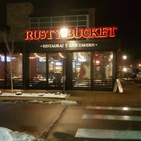 Photo taken at Rusty Bucket Restaurant and Tavern by Tom V. on 1/17/2017