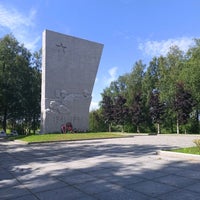 Photo taken at Мемориал «Ополченцы» by Kufzuk on 8/3/2020