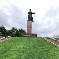 Photo taken at Памятник Муллануру Вахитову by Natasha K. on 5/16/2019