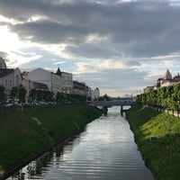 Photo taken at Лебедевский мост by Natasha K. on 5/17/2019