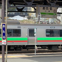Photo taken at Otaru Station (S15) by manabu k. on 4/17/2024