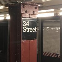 Photo taken at MTA Subway - 34th St/Penn Station (A/C/E) by Edison M. on 6/22/2017