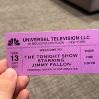 Photo taken at The Tonight Show starring Jimmy Fallon by Claire L. on 7/13/2021
