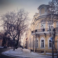 Photo taken at Центральная городская библиотека им. А. С. Пушкина by Ksenia Z. on 2/2/2014