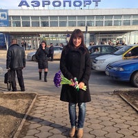 Photo taken at Парковка у аэропорта by Ksenia Z. on 4/14/2014