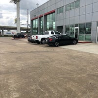 Photo taken at Tejas Toyota by Freddy A. on 8/3/2019