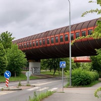 Photo taken at Tubus metra B Hůrka – Lužiny by Pavel M. on 5/25/2020