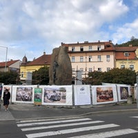 Photo taken at Jízda historických vozidel Zbraslav - Jíloviště by Pavel M. on 9/8/2018
