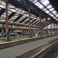 Photo taken at Paris Lyon Railway Station by Tuğba Y. on 2/14/2015