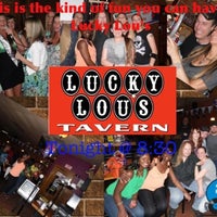 Photo taken at Lucky Lou&amp;#39;s Tavern by ᴡ Y. on 5/9/2013
