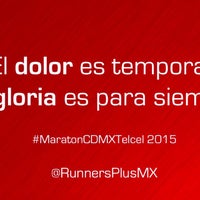 Photo taken at Medio Maraton CDMX by J. V. on 8/30/2015