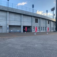 Photo taken at Botchan stadium by マラ グ. on 12/17/2023